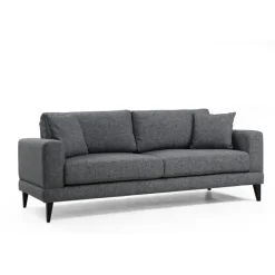Nordic 3-sits (210 x 90 x 85 cm) Mörkgrå 3-sitssoffbädd