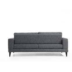 Nordic 3-sits (210 x 90 x 85 cm) Mörkgrå 3-sitssoffbädd