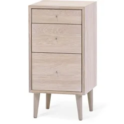 Nordik Byrå 38 x 75 cm Vitoljad Ek