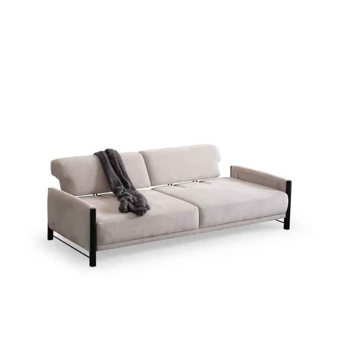 Norra (235 x 67 x 100 cm) 3-sitssoffa Beige