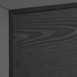 Notting Hill TV-bänk 140x40 cm Svart Ask