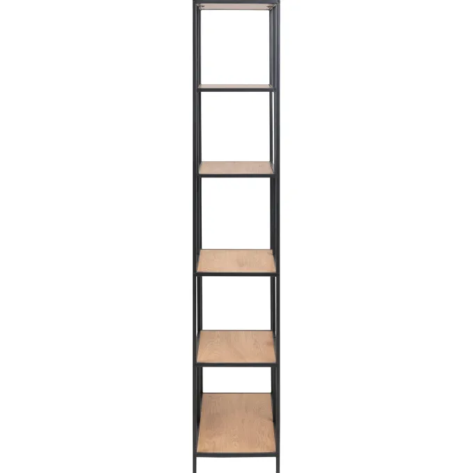 Notting Hill Bokhylla Asymmetrisk 185x77x35 cm Ek