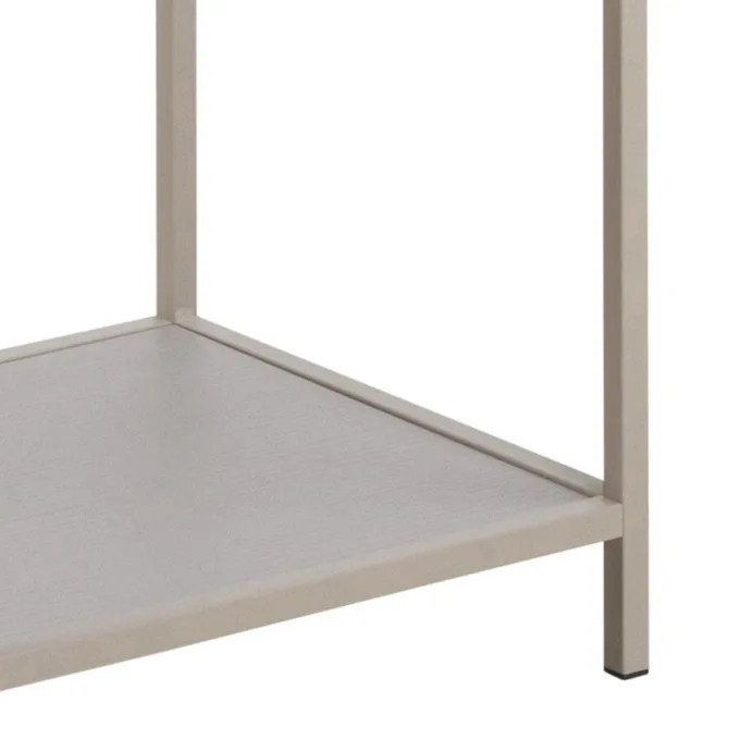 Notting Hill Bokhylla med 2 Lådor 185x77x35 cm Grå