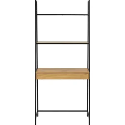 Notting Hill Bokhylla med Låda 174x77x36 cm Ek
