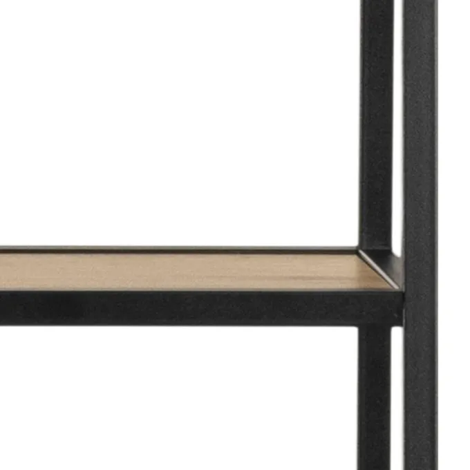 Notting Hill Bokhylla med Låda 174x77x36 cm Ek
