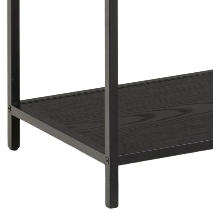 Notting Hill Bokhylla 150x135x35 cm Svart Ask