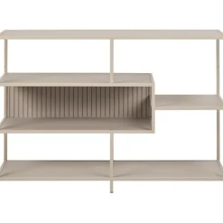 Notting Hill Bokhylla 78x114x35 cm Grå