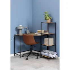 Notting Hill Bokhylla 119x35x37 cm Ek