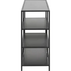 Notting Hill Bokhylla 78x114x35 cm Svart Ask