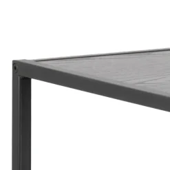 Notting Hill Bokhylla 78x114x35 cm Svart Ask