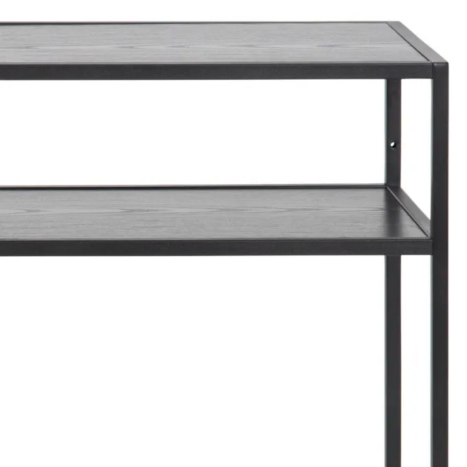 Notting Hill Konsolbord 120x35 cm Svart Ask