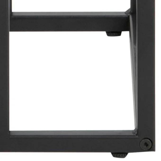 Notting Hill Sidobord 63x43x35 cm Svart Ask