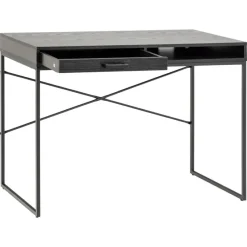 Notting Hill Skrivbord 110x45 cm Svart Ask