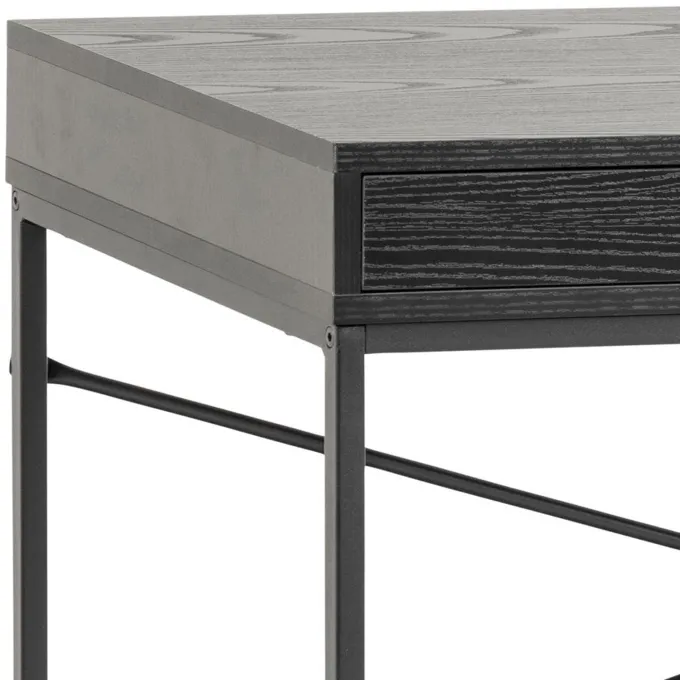 Notting Hill Skrivbord 110x45 cm Svart Ask