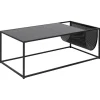 Notting Hill Soffbord 110x60 cm Svart Ask