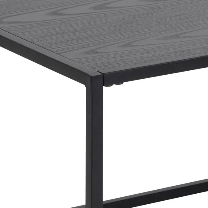 Notting Hill Soffbord 110x60 cm Svart Ask