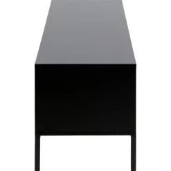 Notting Hill TV-bänk 140x40 cm Svart/Ek