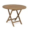 Nova Utebord Ø100 cm Brun