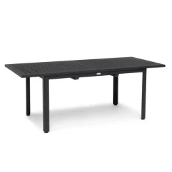 Nydala Utebord 96x200/280 cm Svart