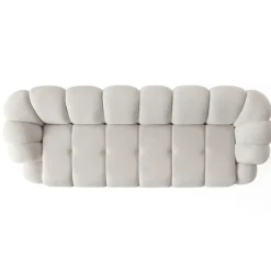 Octavio (268 x 70 x 80 cm) 4-sits soffa Vit