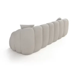Octavio (268 x 70 x 80 cm) 4-sits soffa Vit