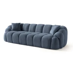 Octavio (268 x 70 x 80 cm) 4-sits soffa Marinblå