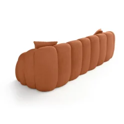 Octavio (268 x 70 x 80 cm) 4-sits soffa Kakelröd