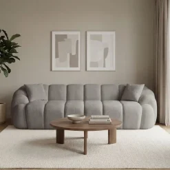 Octavio (268 x 70 x 80 cm) 4-sits soffa Grå