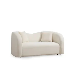 Ohrid (170 x 76 x 75 cm) Creme 2-sitssoffa