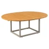 Olive Soffbord 110x80 cm Khaki/Bambu