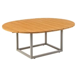 Olive Soffbord 110x80 cm Khaki/Bambu