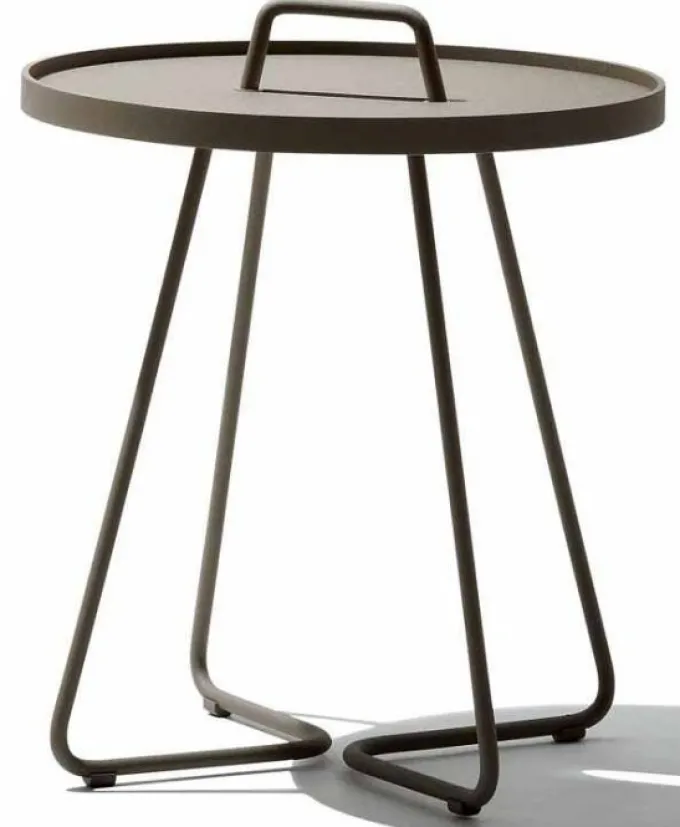 On The Move Sidobord Liten Taupe