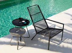 On The Move Sidobord Stor Black