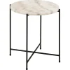 Opera Sidobord 42 cm Vit marmor