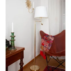 Orlando Golvlampa Mässing