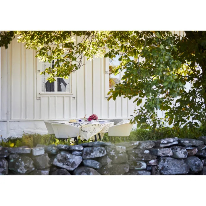 Oxhult Utebord Ø145 cm Svart
