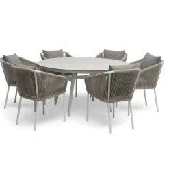 Oxhult Utebord Ø145 cm Vit