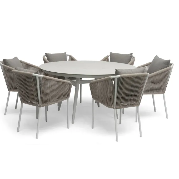 Oxhult Utebord Ø145 cm Vit