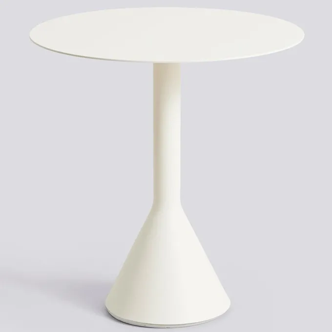 Palissade Cone Bord Ø70 Cm, Krämvit