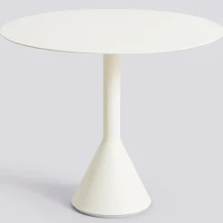 Palissade Cone Bord Ø90 Cm, Krämvit