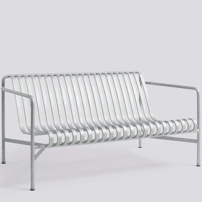 Palissade Loungesoffa Galvaniserad