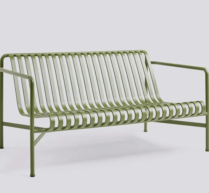 Palissade Loungesoffa Olivgrön