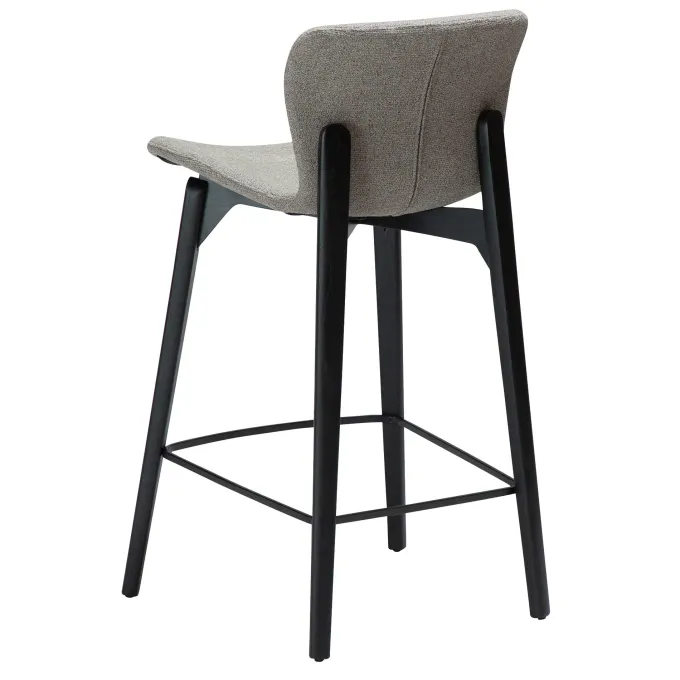 Paragon Barstol Pebble Earth Bouclé, Black 68 cm