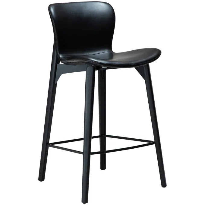 Paragon Barstol Vintage Black Art.Leather 68 cm