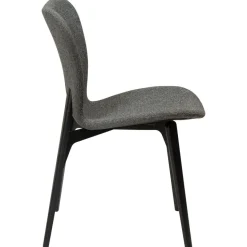 Paragon Stol Pebble Grey Bouclé, Black Ash