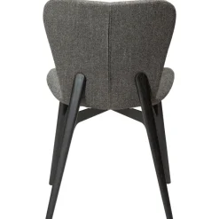 Paragon Stol Pebble Grey Bouclé, Black Ash