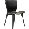 Paragon Stol Vintage Black Art.Leather, Black Ash