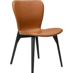 Paragon Stol Vintage Light Brown Art.Leather, Black Ash