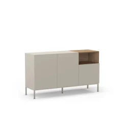 Paramaribo 140 (140 x 80 x 41,8 cm) Konsolbord Sandsten naturlig ek