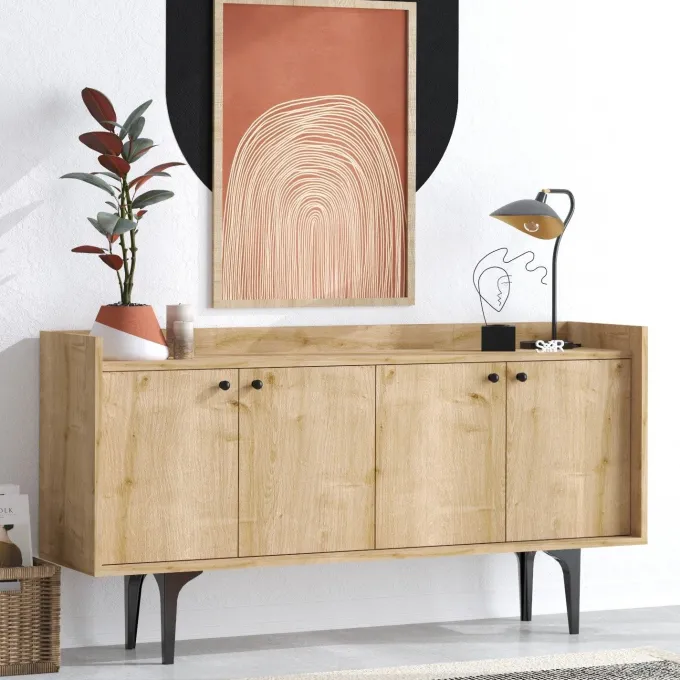 Paramaribo (150 x 80 x 40 cm) Konsol Sapphire Oak